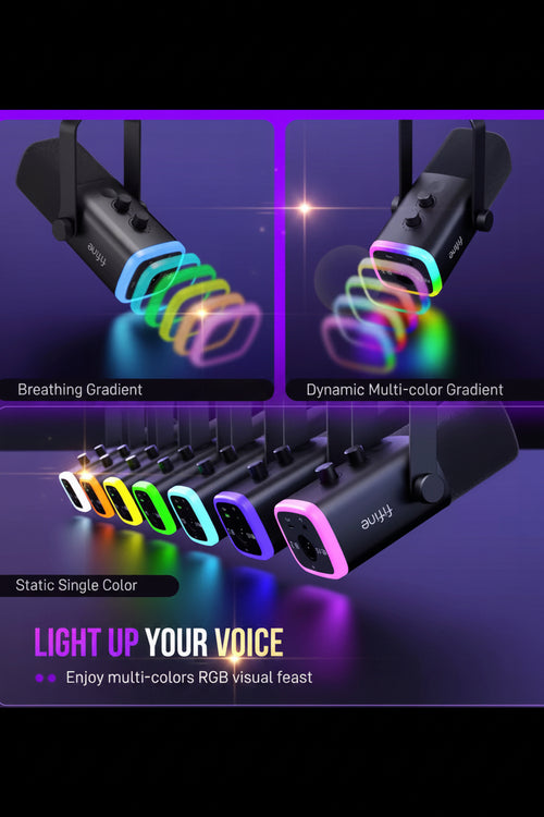 Microphone Professionnel XLR/USB – Qualité Studio

Passe à un son clair et puissant pour le streaming, le gaming, les podcasts ou les vidéos YouTube. Ce microphone offre une capture audio précise avec une connexion XLR équilibrée pour un rendu professionn